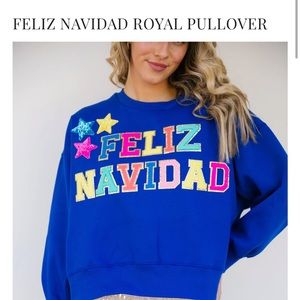 Judith March Feliz Navidad sweatshirt